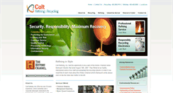 Desktop Screenshot of coltrefining.com